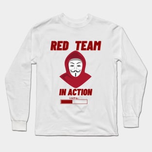 Red Team in Action Long Sleeve T-Shirt